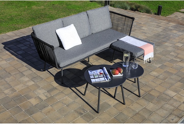 Conjunto sofa jardin Palermo